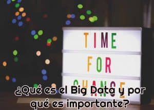 que es big data y su importancia