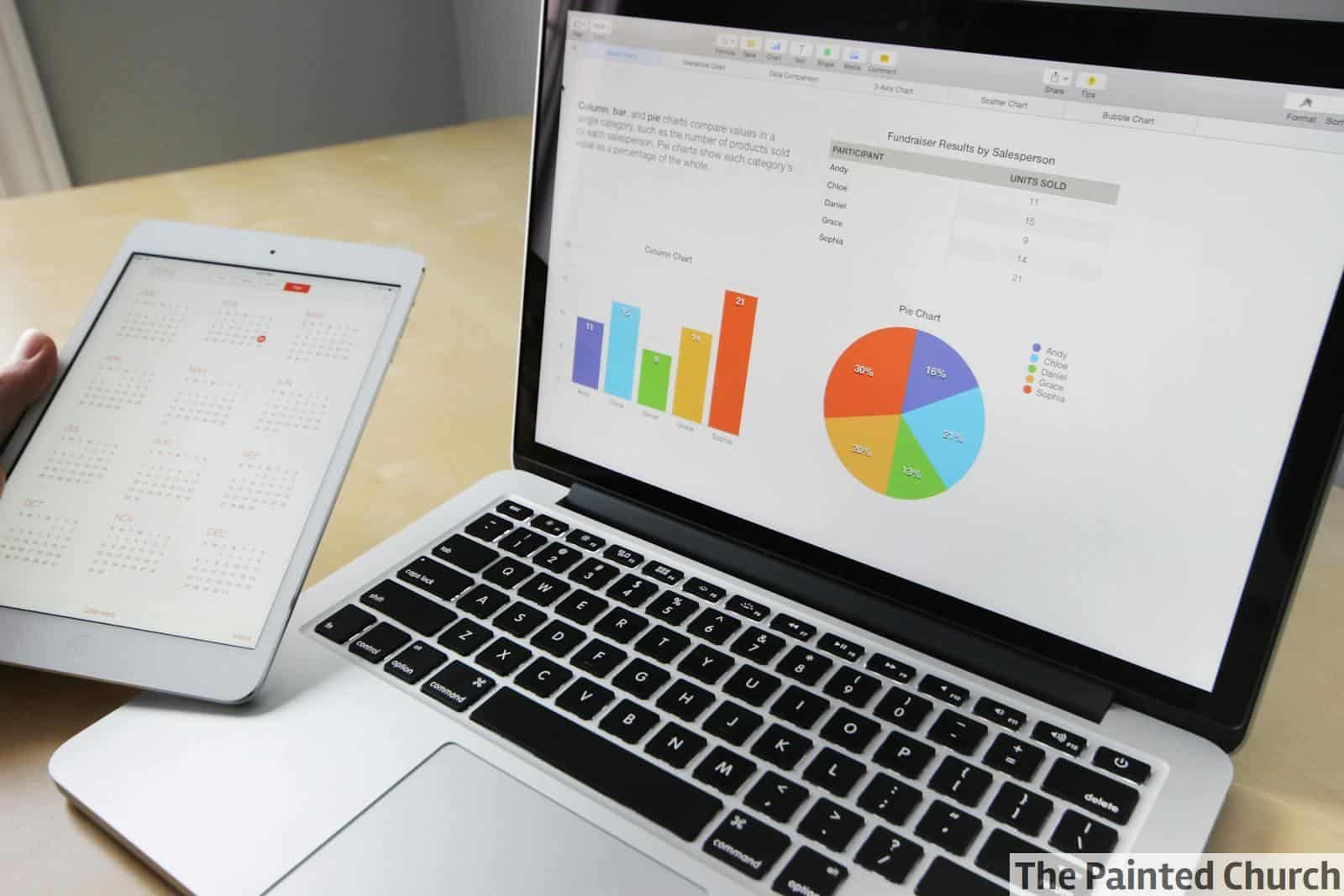 Gray and Black Laptop Computer