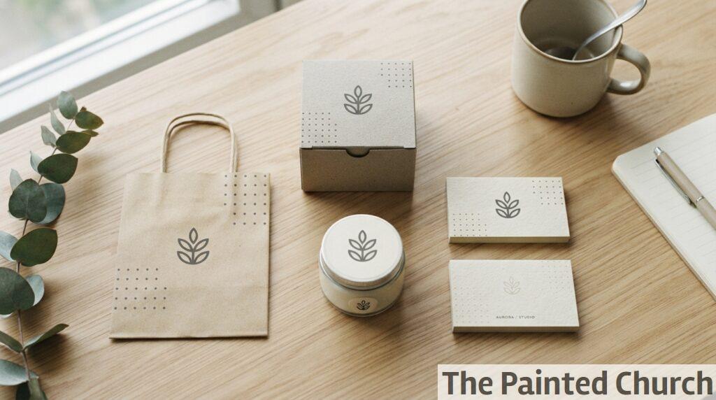 Identidad de marca aplicada a packaging y materiales físicos